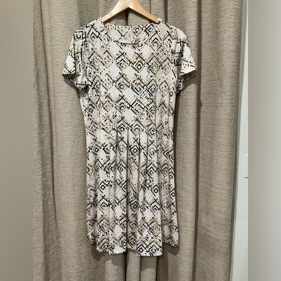 Kim Rogers Short SleevePrinted Dress, Size Medium - Picture 1 of 8